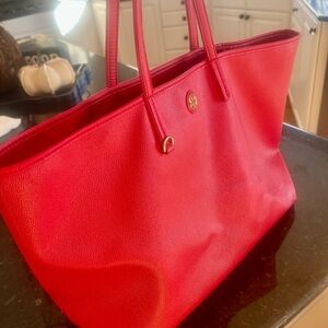 Red Tory Burch purse
